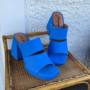 Free people platform heels